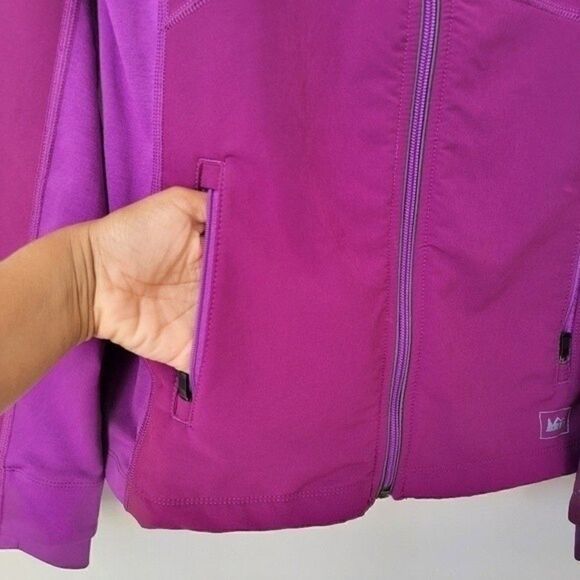 Rei Women's Purple Zip Up Lightweight Jacket - Sweatshirt Size Small - Picture 6 of 11
